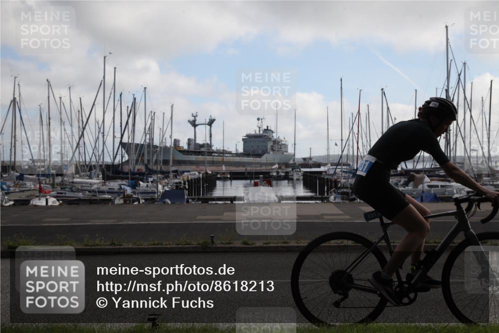 17.08.2025 - KN Förde Triathlon 2025 Yannick Fuchs http://msf.ph/oto/8618213 17.08.2025 09:53:30 Radfahren 107, 125, 131, 167, 172, 207, 234 meine-sportfotos.de