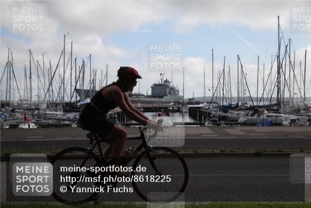 17.08.2025 - KN Förde Triathlon 2025 Yannick Fuchs http://msf.ph/oto/8618225 17.08.2025 09:53:42 Radfahren 183, 198, 224 meine-sportfotos.de