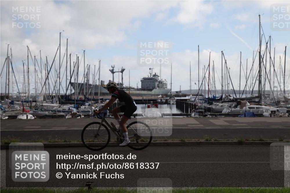 17.08.2025 - KN Förde Triathlon 2025 Yannick Fuchs http://msf.ph/oto/8618337 17.08.2025 09:55:39 Radfahren 166, 190 meine-sportfotos.de