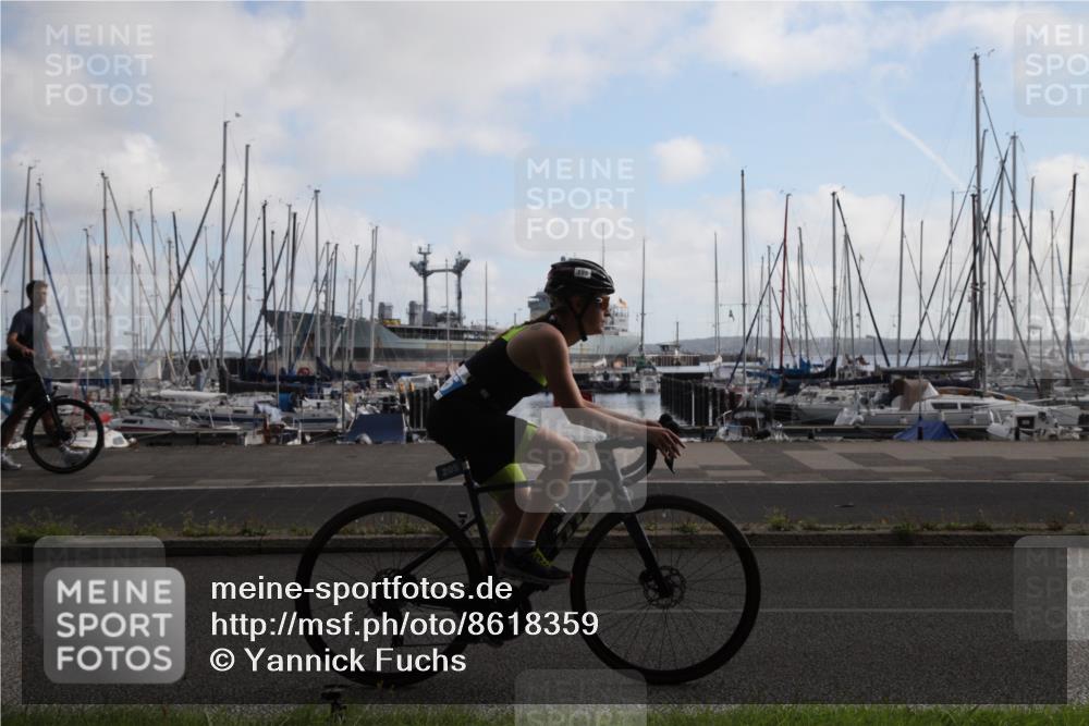 17.08.2025 - KN Förde Triathlon 2025 Yannick Fuchs http://msf.ph/oto/8618359 17.08.2025 09:56:35 Radfahren 138, 146, 151, 205, 230 meine-sportfotos.de