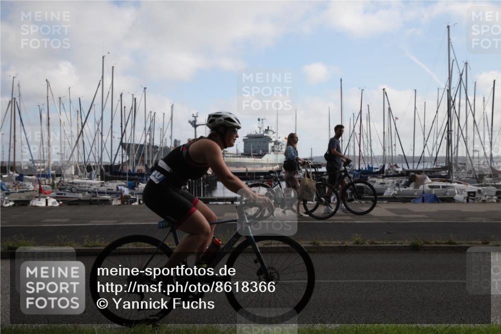 17.08.2025 - KN Förde Triathlon 2025 Yannick Fuchs http://msf.ph/oto/8618366 17.08.2025 09:56:40 Radfahren 130, 138, 151, 205 meine-sportfotos.de