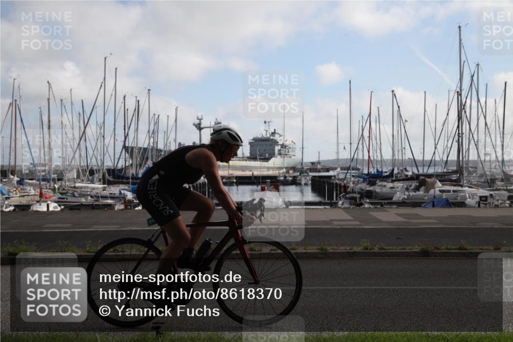 17.08.2025 - KN Förde Triathlon 2025 Yannick Fuchs http://msf.ph/oto/8618370 17.08.2025 09:56:48 Radfahren 130, 145, 212 meine-sportfotos.de