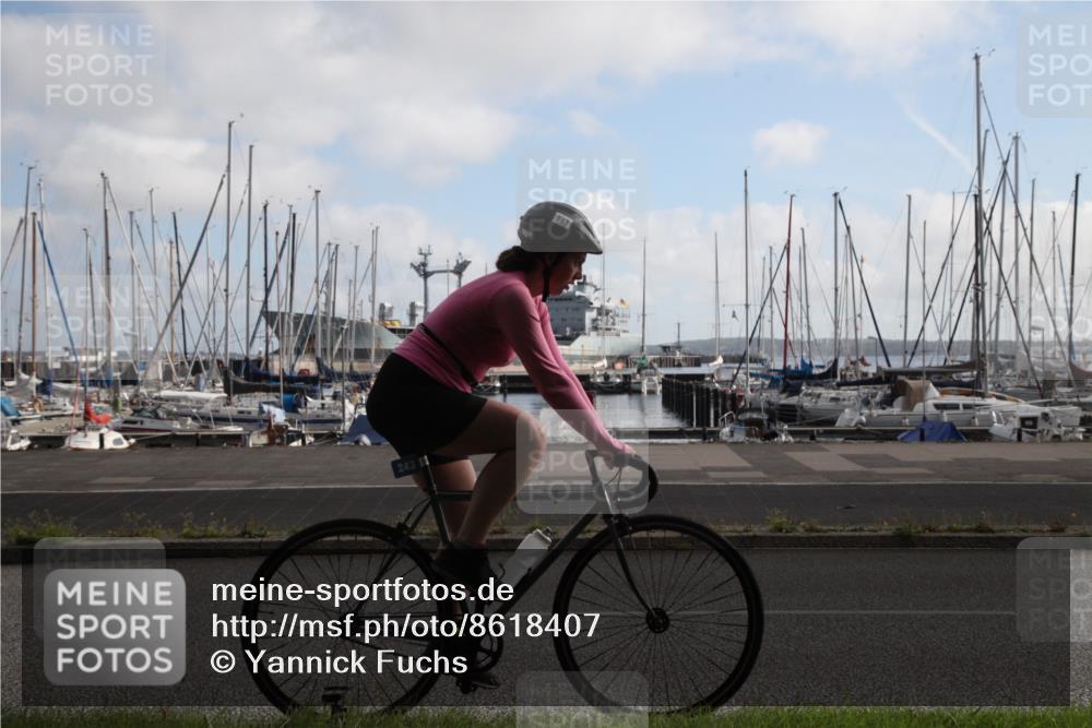 17.08.2025 - KN Förde Triathlon 2025 Yannick Fuchs http://msf.ph/oto/8618407 17.08.2025 09:57:49 Radfahren 120, 243 meine-sportfotos.de