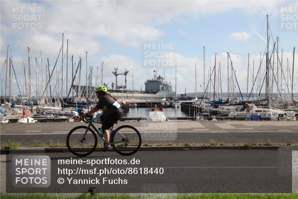 17.08.2025 - KN Förde Triathlon 2025 Yannick Fuchs http://msf.ph/oto/8618440 17.08.2025 09:58:44 Radfahren 180, 200, 238 meine-sportfotos.de