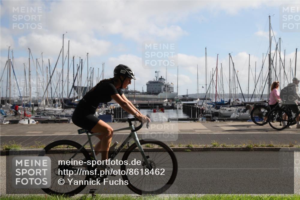 17.08.2025 - KN Förde Triathlon 2025 Yannick Fuchs http://msf.ph/oto/8618462 17.08.2025 09:59:31 Radfahren 139, 144, 204, 246 meine-sportfotos.de