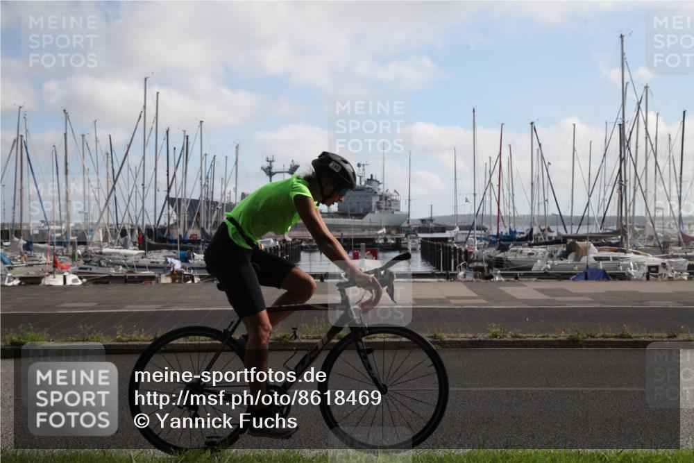 17.08.2025 - KN Förde Triathlon 2025 Yannick Fuchs http://msf.ph/oto/8618469 17.08.2025 09:59:45 Radfahren 140, 187 meine-sportfotos.de