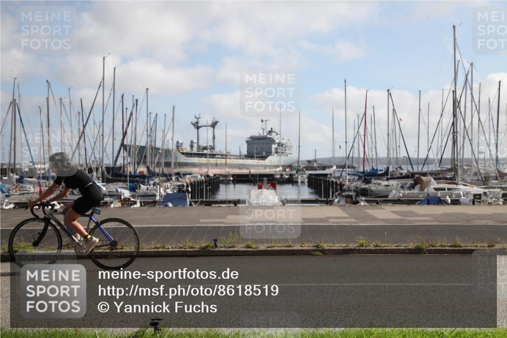 17.08.2025 - KN Förde Triathlon 2025 Yannick Fuchs http://msf.ph/oto/8618519 17.08.2025 10:00:46 Radfahren 142 meine-sportfotos.de
