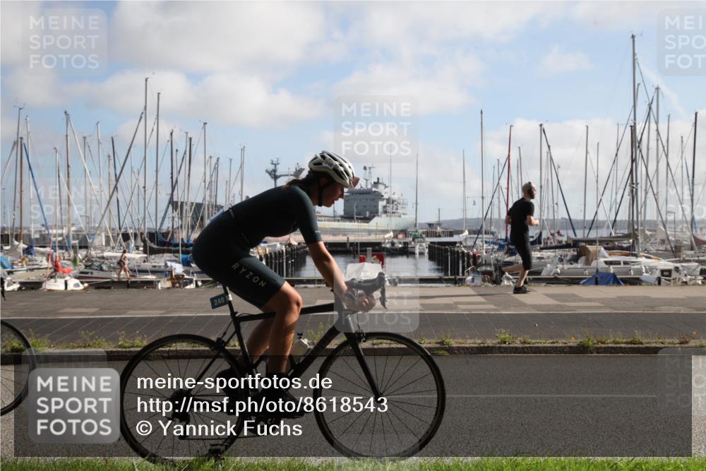 17.08.2025 - KN Förde Triathlon 2025 Yannick Fuchs http://msf.ph/oto/8618543 17.08.2025 10:01:51 Radfahren 179, 192, 240, 241, 248, 254 meine-sportfotos.de