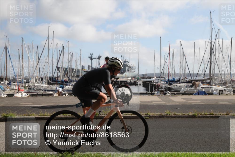 17.08.2025 - KN Förde Triathlon 2025 Yannick Fuchs http://msf.ph/oto/8618563 17.08.2025 10:02:18 Radfahren 141, 159, 161, 220 meine-sportfotos.de