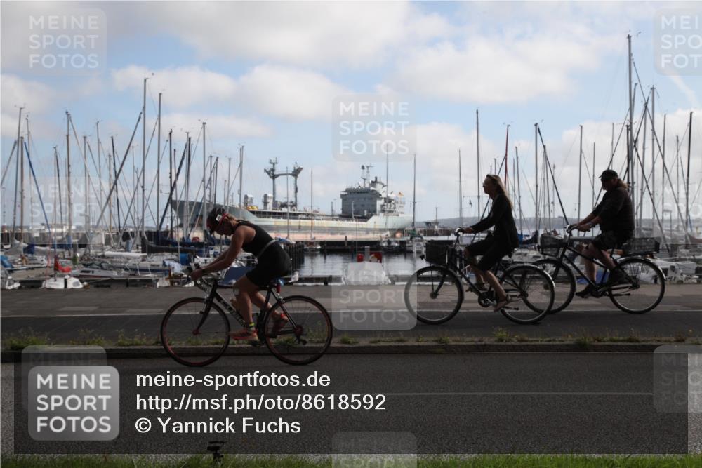 17.08.2025 - KN Förde Triathlon 2025 Yannick Fuchs http://msf.ph/oto/8618592 17.08.2025 10:03:30 Radfahren 158, 183, 202, 213, 223 meine-sportfotos.de