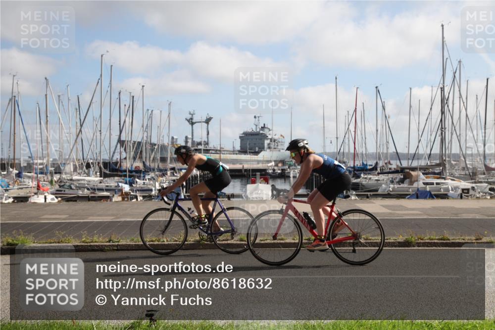 17.08.2025 - KN Förde Triathlon 2025 Yannick Fuchs http://msf.ph/oto/8618632 17.08.2025 10:04:15 Radfahren 111, 196, 211, 218, 224, 234 meine-sportfotos.de
