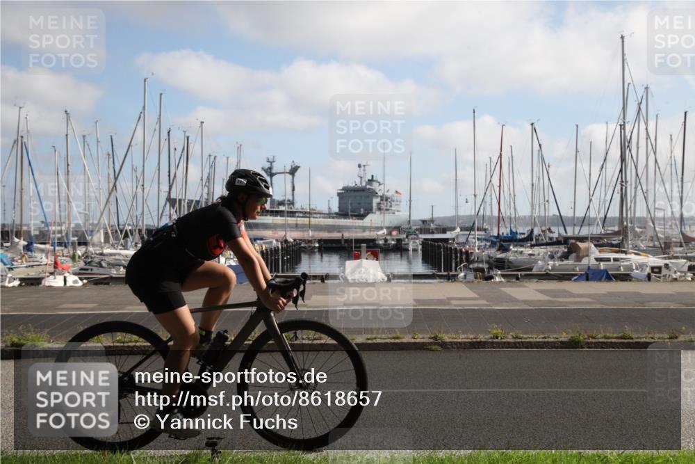 17.08.2025 - KN Förde Triathlon 2025 Yannick Fuchs http://msf.ph/oto/8618657 17.08.2025 10:04:53 Radfahren 156, 216, 231 meine-sportfotos.de