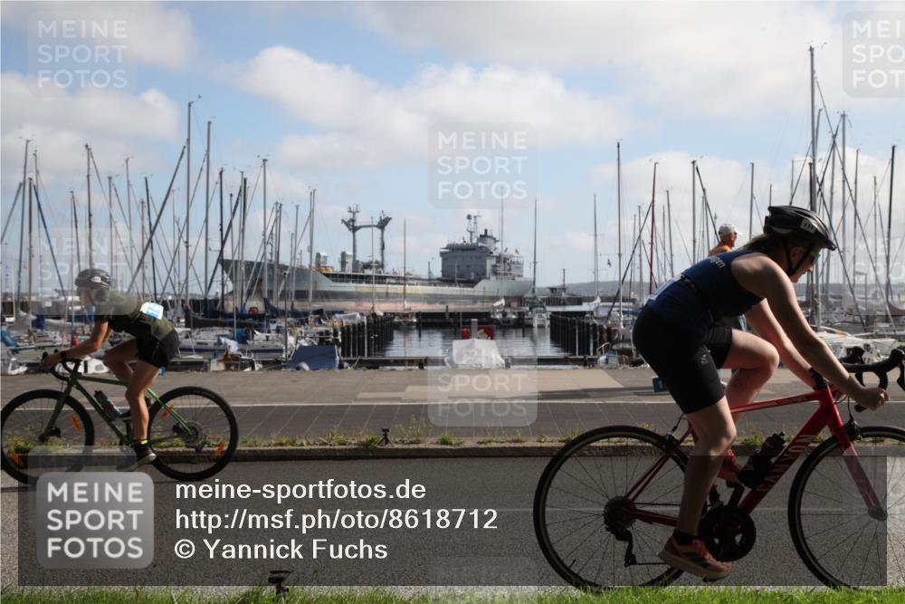17.08.2025 - KN Förde Triathlon 2025 Yannick Fuchs http://msf.ph/oto/8618712 17.08.2025 10:06:00 Radfahren 111, 131, 174, 210, 211, 218, 234 meine-sportfotos.de