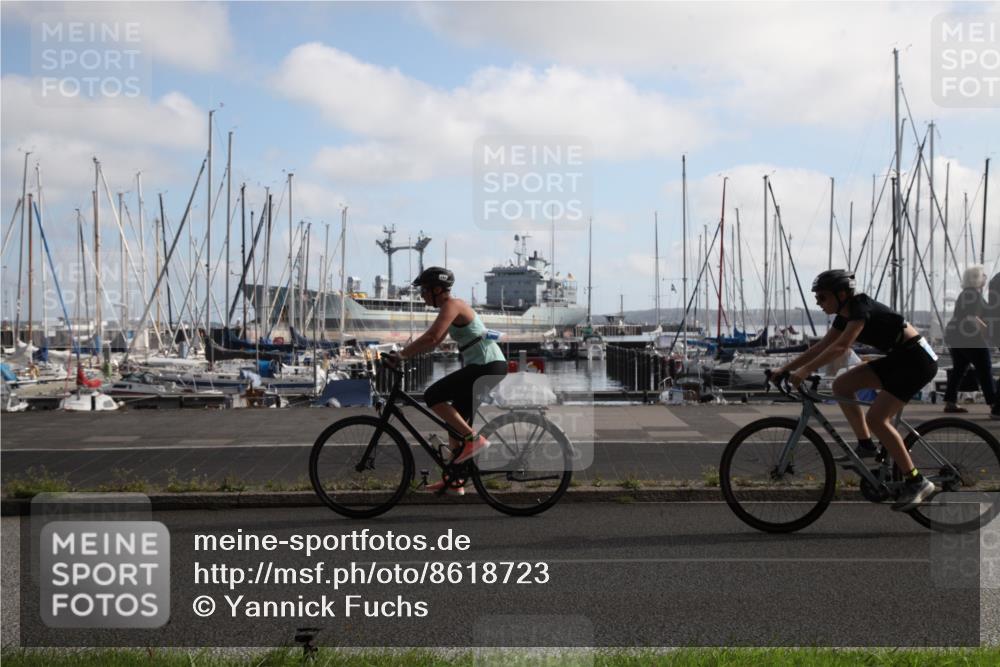 17.08.2025 - KN Förde Triathlon 2025 Yannick Fuchs http://msf.ph/oto/8618723 17.08.2025 10:06:14 Radfahren 167, 196, 199, 244 meine-sportfotos.de