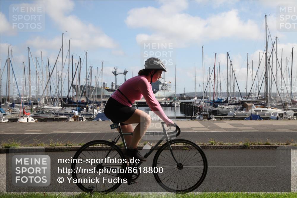 17.08.2025 - KN Förde Triathlon 2025 Yannick Fuchs http://msf.ph/oto/8618800 17.08.2025 10:09:34 Radfahren 243 meine-sportfotos.de