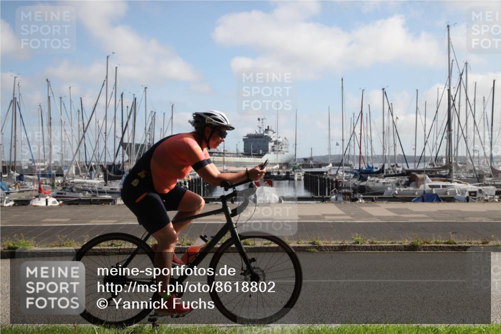 17.08.2025 - KN Förde Triathlon 2025 Yannick Fuchs http://msf.ph/oto/8618802 17.08.2025 10:09:38 Radfahren 171, 235, 243 meine-sportfotos.de