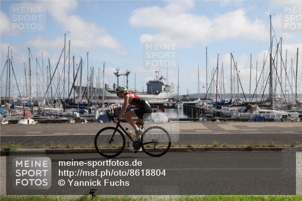 17.08.2025 - KN Förde Triathlon 2025 Yannick Fuchs http://msf.ph/oto/8618804 17.08.2025 10:09:42 Radfahren 171, 195, 201, 235, 243 meine-sportfotos.de