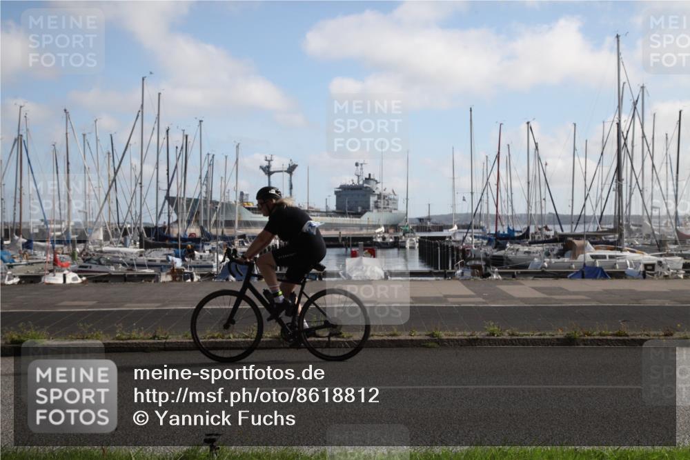 17.08.2025 - KN Förde Triathlon 2025 Yannick Fuchs http://msf.ph/oto/8618812 17.08.2025 10:10:03 Radfahren 245 meine-sportfotos.de