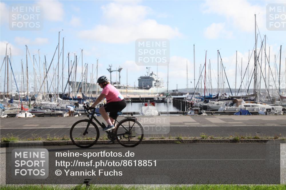 17.08.2025 - KN Förde Triathlon 2025 Yannick Fuchs http://msf.ph/oto/8618851 17.08.2025 10:13:14 Radfahren 251 meine-sportfotos.de