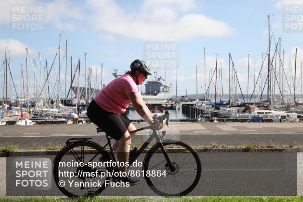 17.08.2025 - KN Förde Triathlon 2025 Yannick Fuchs http://msf.ph/oto/8618864 17.08.2025 10:15:19 Radfahren 251 meine-sportfotos.de