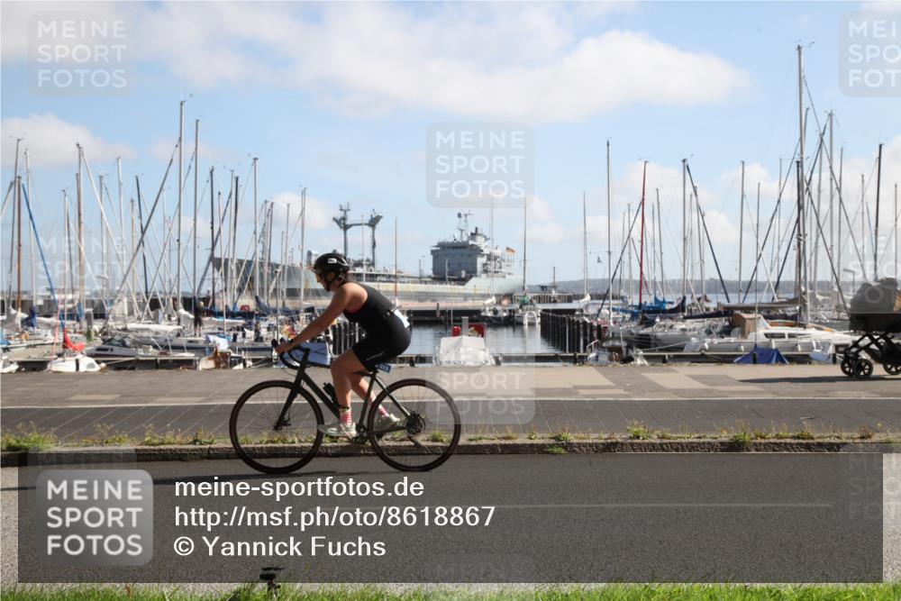 17.08.2025 - KN Förde Triathlon 2025 Yannick Fuchs http://msf.ph/oto/8618867 17.08.2025 10:15:59 Radfahren 213 meine-sportfotos.de