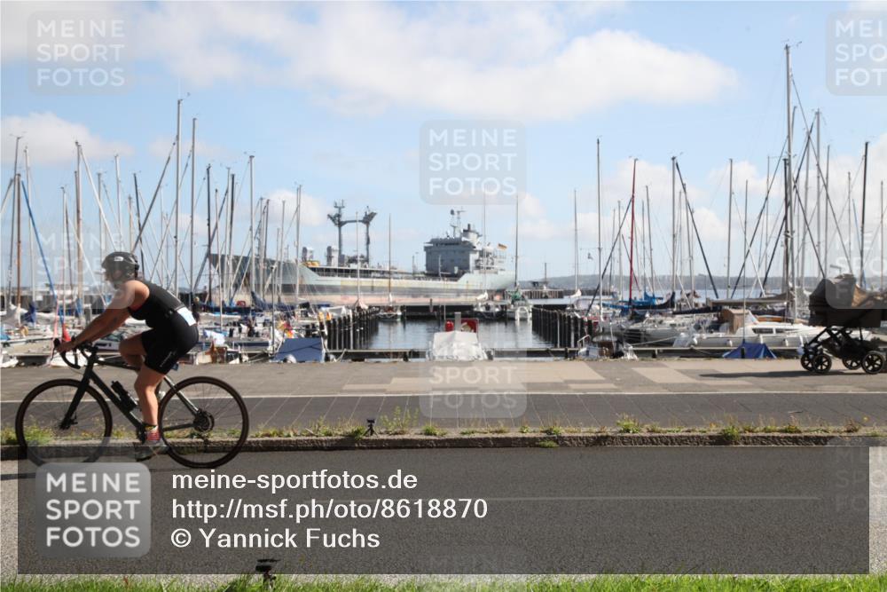 17.08.2025 - KN Förde Triathlon 2025 Yannick Fuchs http://msf.ph/oto/8618870 17.08.2025 10:15:59 Radfahren 213 meine-sportfotos.de