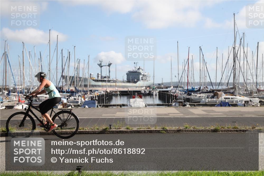 17.08.2025 - KN Förde Triathlon 2025 Yannick Fuchs http://msf.ph/oto/8618892 17.08.2025 10:19:59 Radfahren 199 meine-sportfotos.de