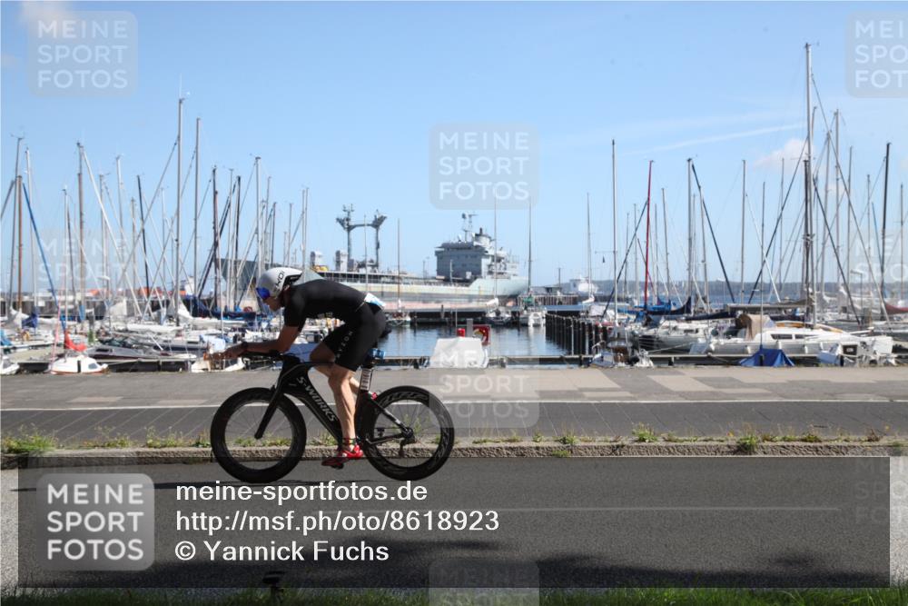 17.08.2025 - KN Förde Triathlon 2025 Yannick Fuchs http://msf.ph/oto/8618923 17.08.2025 11:00:18 Radfahren 261, 266, 267 meine-sportfotos.de