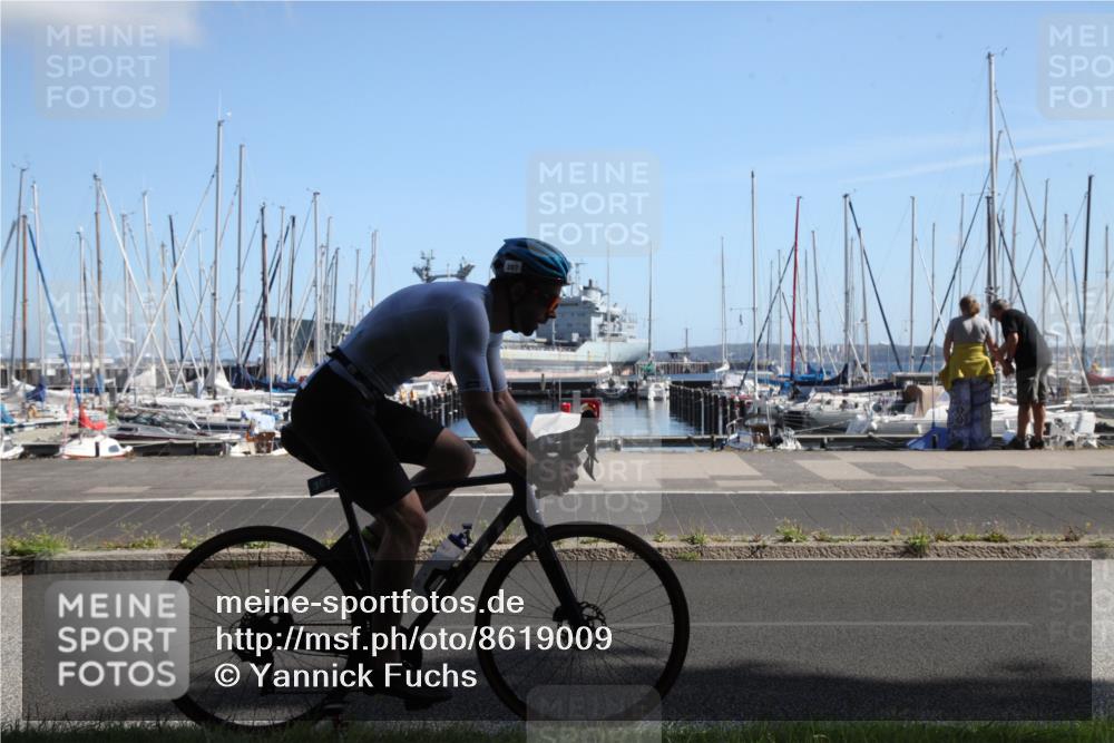 17.08.2025 - KN Förde Triathlon 2025 Yannick Fuchs http://msf.ph/oto/8619009 17.08.2025 11:05:19 Radfahren 282, 296, 307 meine-sportfotos.de