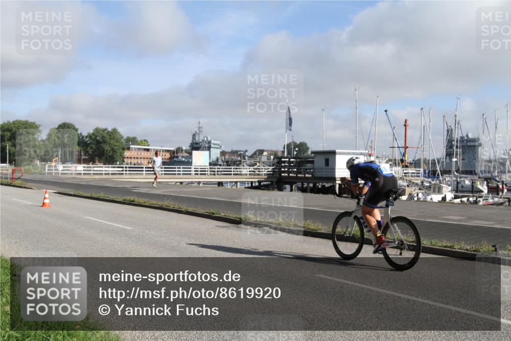 17.08.2025 - KN Förde Triathlon 2025 Yannick Fuchs http://msf.ph/oto/8619920 17.08.2025 09:13:31 Radfahren 104 meine-sportfotos.de
