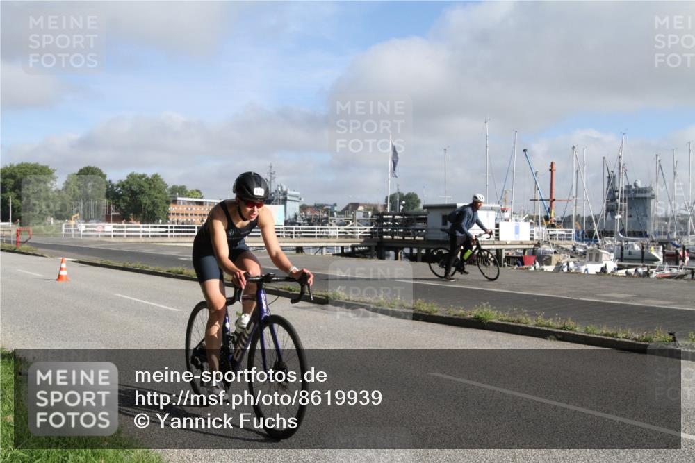 17.08.2025 - KN Förde Triathlon 2025 Yannick Fuchs http://msf.ph/oto/8619939 17.08.2025 09:16:14 Radfahren 252 meine-sportfotos.de