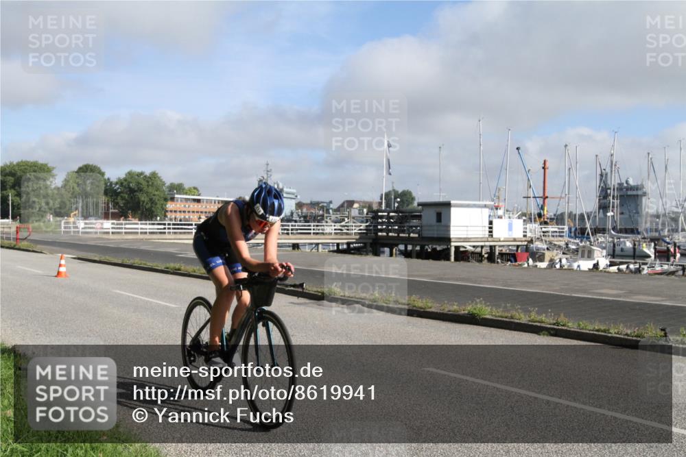 17.08.2025 - KN Förde Triathlon 2025 Yannick Fuchs http://msf.ph/oto/8619941 17.08.2025 09:16:22 Radfahren 115, 252 meine-sportfotos.de