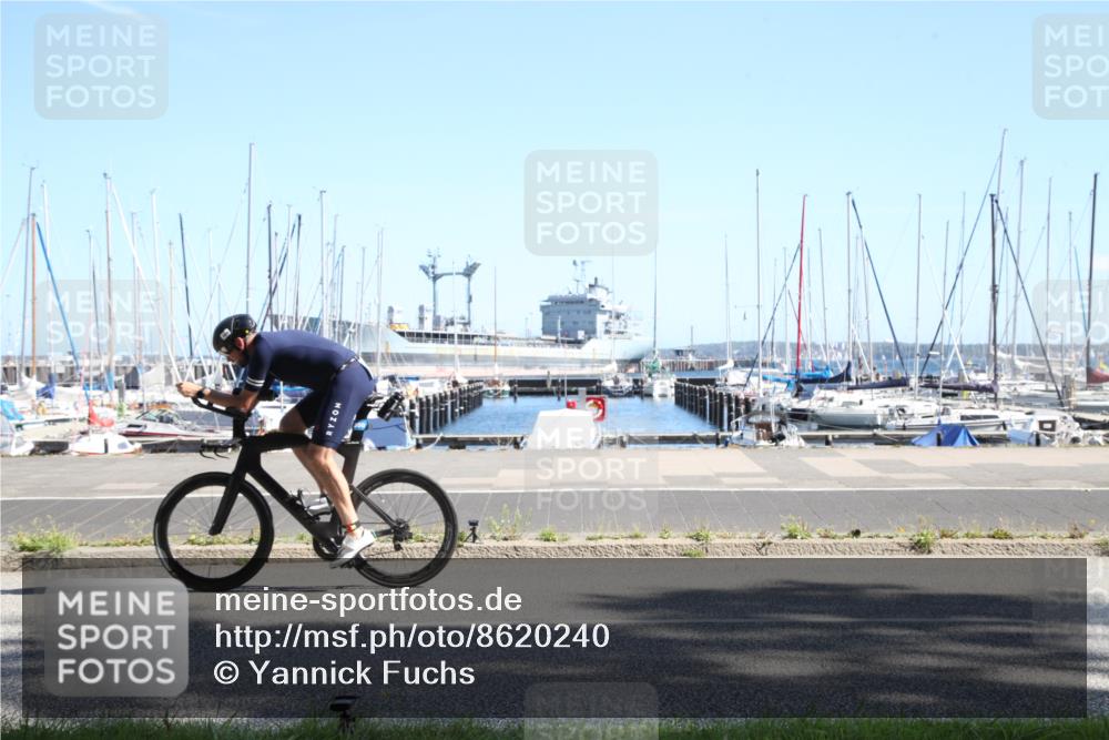 17.08.2025 - KN Förde Triathlon 2025 Yannick Fuchs http://msf.ph/oto/8620240 17.08.2025 11:34:36 Radfahren 300, 375, 632 meine-sportfotos.de