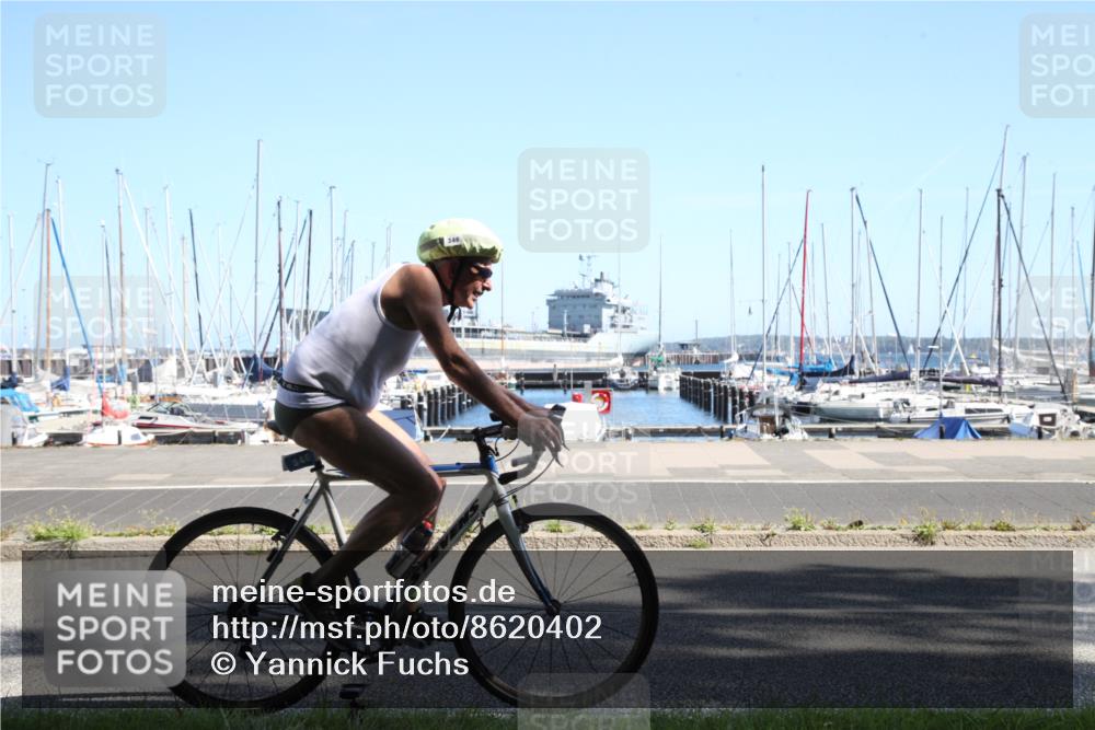 17.08.2025 - KN Förde Triathlon 2025 Yannick Fuchs http://msf.ph/oto/8620402 17.08.2025 11:41:00 Radfahren 318, 346, 390, 602, 634 meine-sportfotos.de