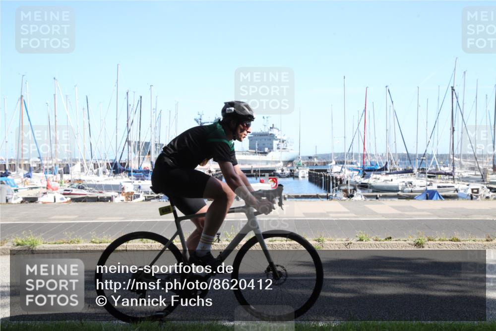 17.08.2025 - KN Förde Triathlon 2025 Yannick Fuchs http://msf.ph/oto/8620412 17.08.2025 11:41:41 Radfahren 603, 611 meine-sportfotos.de