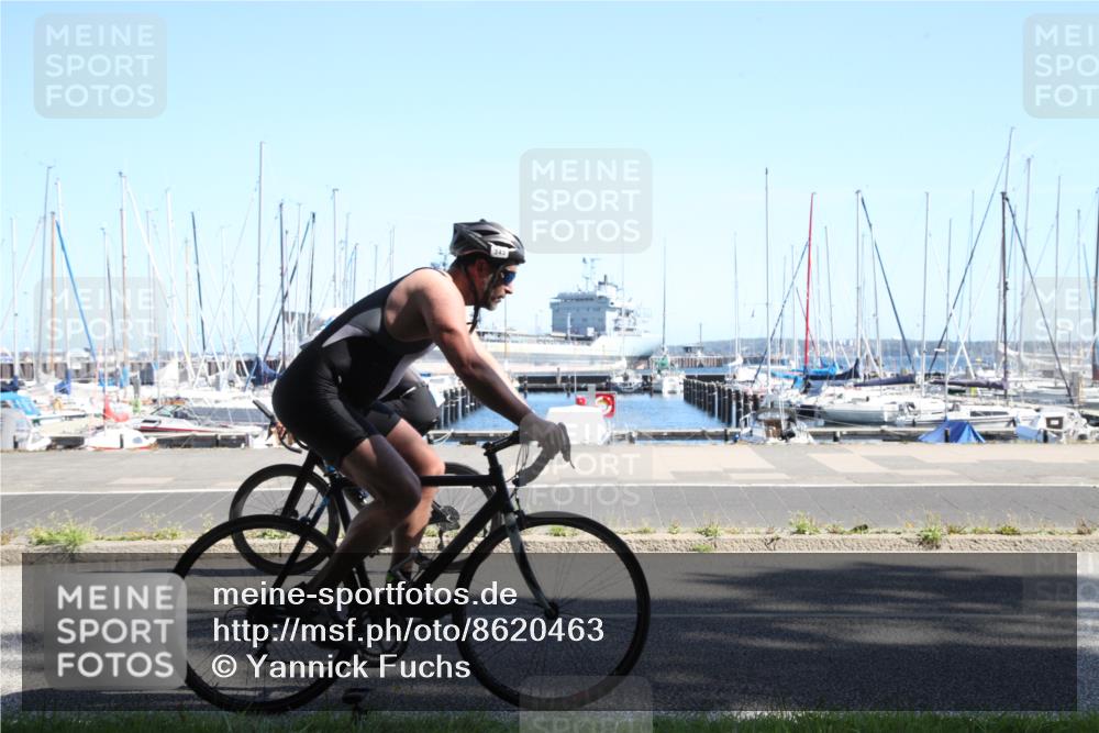 17.08.2025 - KN Förde Triathlon 2025 Yannick Fuchs http://msf.ph/oto/8620463 17.08.2025 11:44:14 Radfahren 302, 343, 374 meine-sportfotos.de