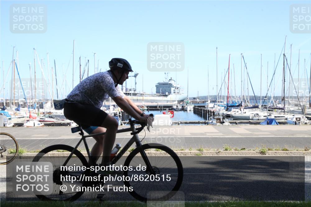 17.08.2025 - KN Förde Triathlon 2025 Yannick Fuchs http://msf.ph/oto/8620515 17.08.2025 11:46:46 Radfahren 375, 618 meine-sportfotos.de