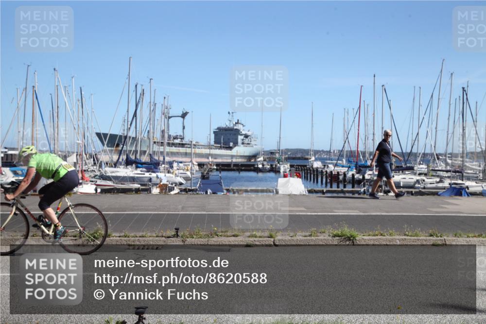 17.08.2025 - KN Förde Triathlon 2025 Yannick Fuchs http://msf.ph/oto/8620588 17.08.2025 11:52:18 Radfahren 606, 634 meine-sportfotos.de