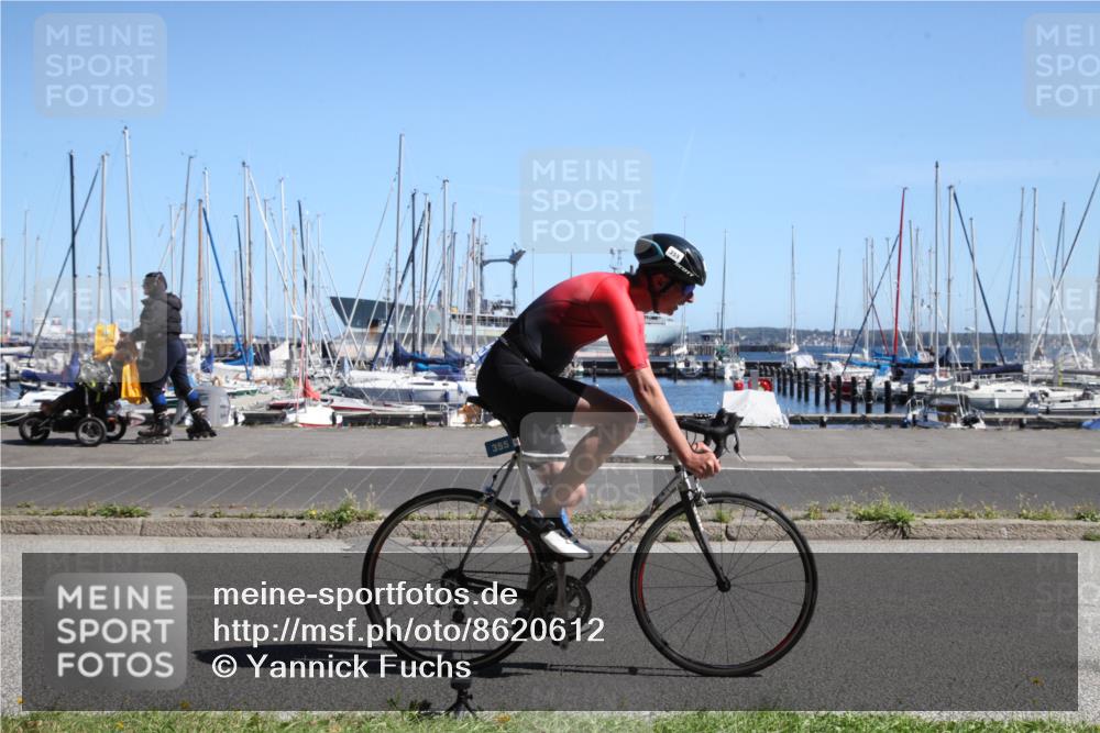 17.08.2025 - KN Förde Triathlon 2025 Yannick Fuchs http://msf.ph/oto/8620612 17.08.2025 11:56:01 Radfahren 344, 355 meine-sportfotos.de