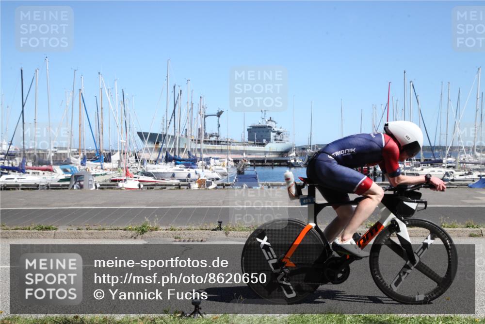 17.08.2025 - KN Förde Triathlon 2025 Yannick Fuchs http://msf.ph/oto/8620650 17.08.2025 12:44:01 Radfahren 403 meine-sportfotos.de