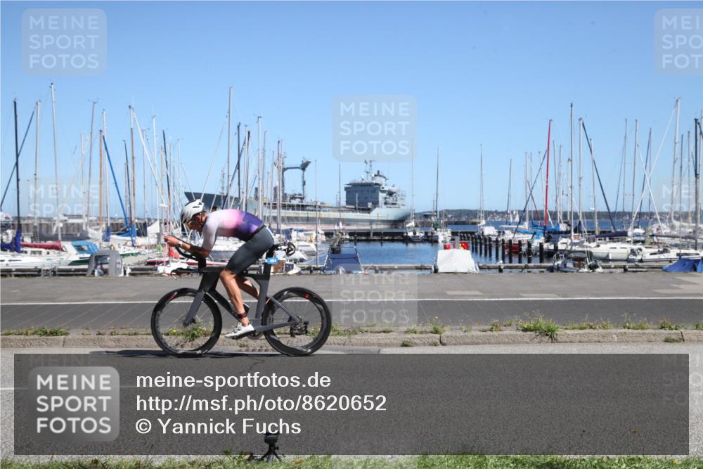 17.08.2025 - KN Förde Triathlon 2025 Yannick Fuchs http://msf.ph/oto/8620652 17.08.2025 12:44:42 Radfahren 401, 404 meine-sportfotos.de