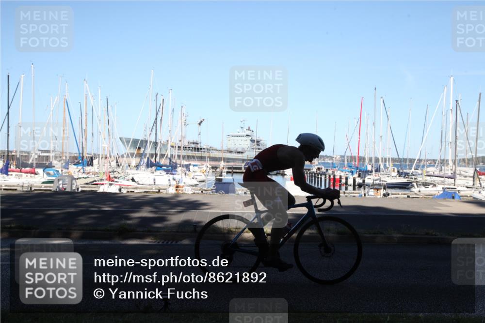 17.08.2025 - KN Förde Triathlon 2025 Yannick Fuchs http://msf.ph/oto/8621892 17.08.2025 15:41:43 Radfahren 16 meine-sportfotos.de
