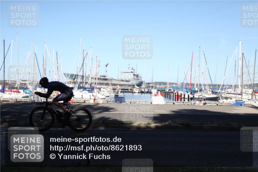 17.08.2025 - KN Förde Triathlon 2025 Yannick Fuchs http://msf.ph/oto/8621893 17.08.2025 15:43:06 Radfahren 6 meine-sportfotos.de