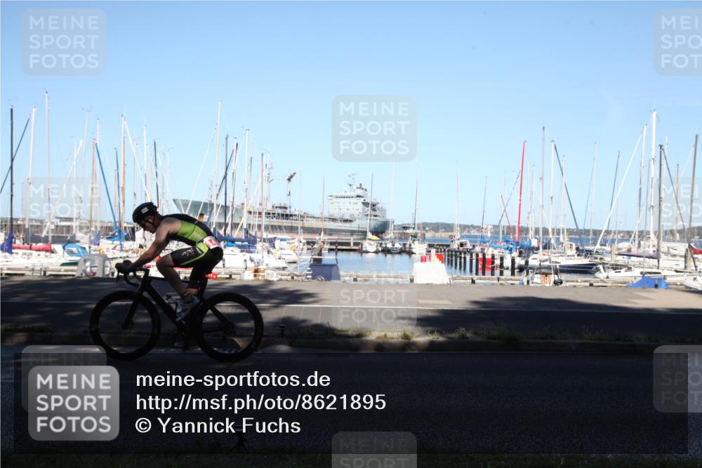 17.08.2025 - KN Förde Triathlon 2025 Yannick Fuchs http://msf.ph/oto/8621895 17.08.2025 15:43:57 Radfahren 14 meine-sportfotos.de