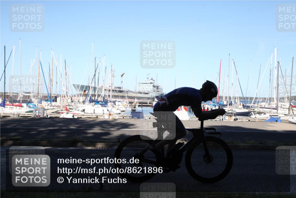 17.08.2025 - KN Förde Triathlon 2025 Yannick Fuchs http://msf.ph/oto/8621896 17.08.2025 15:44:29 Radfahren 6 meine-sportfotos.de