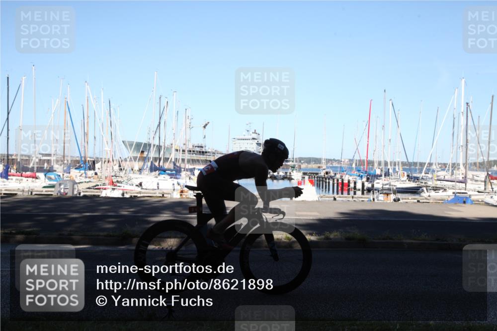 17.08.2025 - KN Förde Triathlon 2025 Yannick Fuchs http://msf.ph/oto/8621898 17.08.2025 15:45:10 Radfahren 2, 10 meine-sportfotos.de