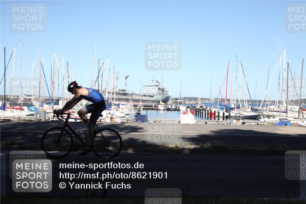 17.08.2025 - KN Förde Triathlon 2025 Yannick Fuchs http://msf.ph/oto/8621901 17.08.2025 15:46:12 Radfahren 11 meine-sportfotos.de