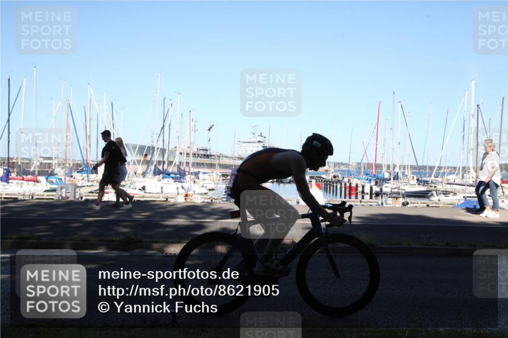 17.08.2025 - KN Förde Triathlon 2025 Yannick Fuchs http://msf.ph/oto/8621905 17.08.2025 15:47:32 Radfahren 15 meine-sportfotos.de