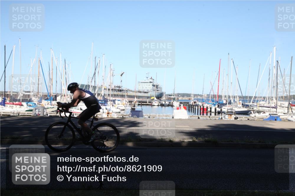 17.08.2025 - KN Förde Triathlon 2025 Yannick Fuchs http://msf.ph/oto/8621909 17.08.2025 15:48:09 Radfahren 1, 5 meine-sportfotos.de