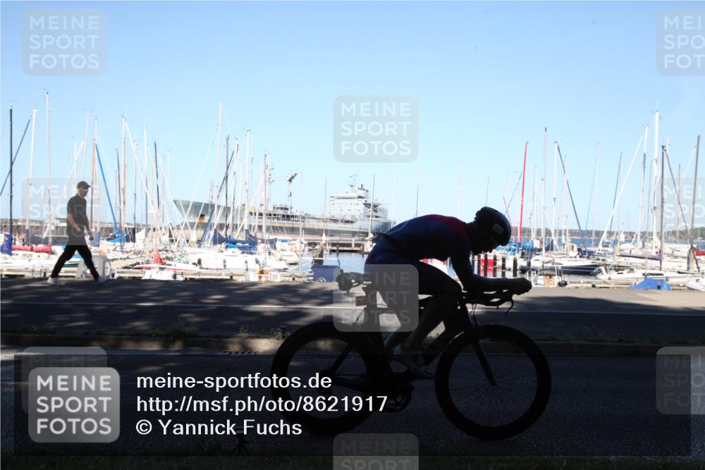 17.08.2025 - KN Förde Triathlon 2025 Yannick Fuchs http://msf.ph/oto/8621917 17.08.2025 15:50:26 Radfahren 8 meine-sportfotos.de